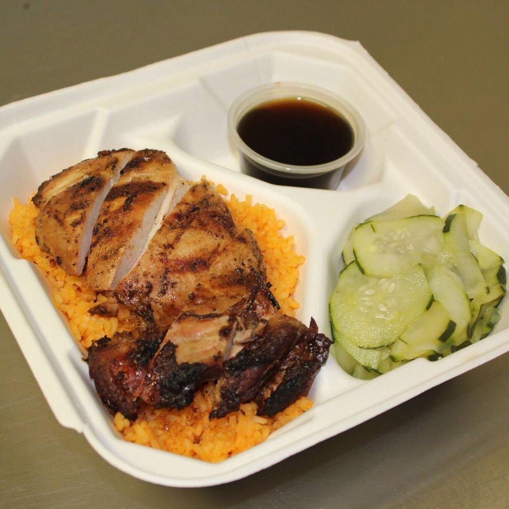 a meal in a styrofoam container a meal in a styrofoam container