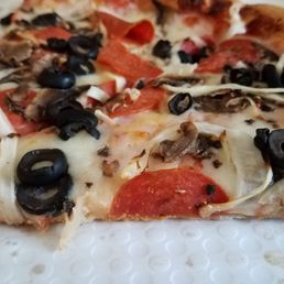 Crust is thicker than it appears in photo.