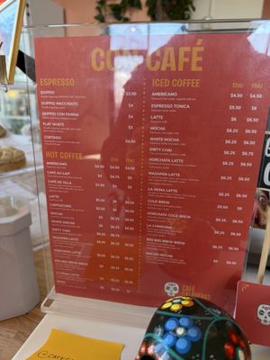 Menu photo 1 Cafe Calaveras Seattle, WA Menu photo 1 Cafe Calaveras Seattle, WA
