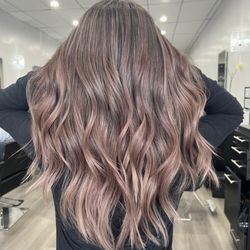 K Style Hair Salon - Ash mushroom brown