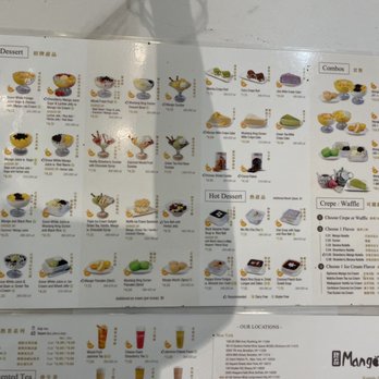 Mango Mango Dessert - Menu - Desserts Near Me - Aiea, Hawaii