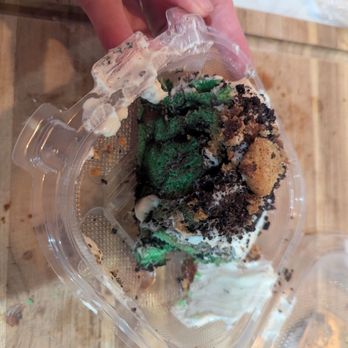 The Cavity Factory - Inside of the cookie monster (green for St Patrick's Day, normally blue) - Desserts Near Me - Indianapolis, Indiana The Cavity Factory - Inside of the cookie monster (green for St Patrick's Day, normally blue) - Desserts Near Me - Indianapolis, Indiana