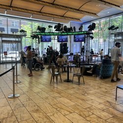 WGBH - WHBG Broadcasting live  from the Boston public library!