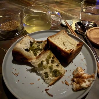 Yeobo Darling - Onion croissant that came out like a rectangular loaf. Glorified bread for $24. - Taiwanese Near Me - Menlo Park, California Yeobo Darling - Onion croissant that came out like a rectangular loaf. Glorified bread for $24. - Taiwanese Near Me - Menlo Park, California