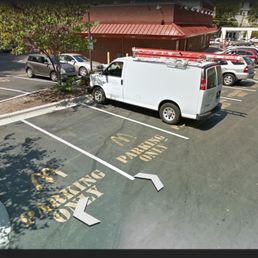 Parking clearly marked Parking clearly marked