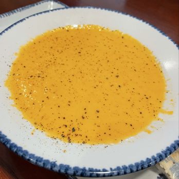 Red Lobster - Lobster Bisque Bowl - After Adding Black Pepper - Seafood Near Me - Orlando, Florida Red Lobster - Lobster Bisque Bowl - After Adding Black Pepper - Seafood Near Me - Orlando, Florida