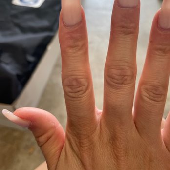LV Nail Lounge - Bad nail job - Nail Salons Near Me - San Antonio, Texas