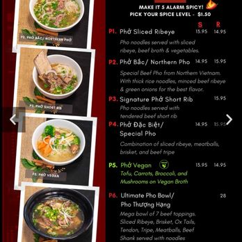 Pholicious - Menu - Vietnamese Near Me - Bloomingdale, Illinois