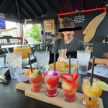 Sol Aztecas Mexican Restaurant - the drinkssssssssss  the flight is my favoriteeeeee & the tower is so bomb if you need to serve more people!! - Mexican Near Me - Louisville, Kentucky