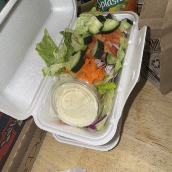 Sal's Pizza - Side salad (came with chicken parmigiana) - Pizza Near Me - Henderson, Nevada