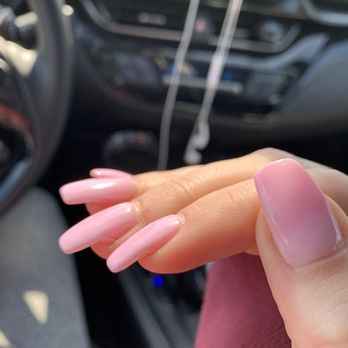 Expert Nails and Spa - Thick nails not coffin - Nail Salons Near Me - Austin, Texas
