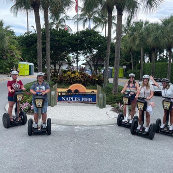 Segway of Naples - We made a stop at the Naples Pier. - Tours Near Me - Naples, Florida Segway of Naples - We made a stop at the Naples Pier. - Tours Near Me - Naples, Florida