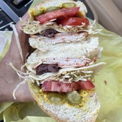 Turkey Sandwich on French Roll, 3 stars.