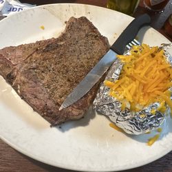 Cow Talk Steak House - Also missing my vegetables