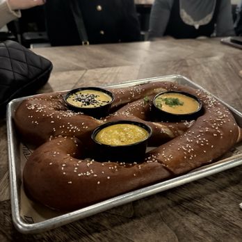 Pilot Project Brewing - Logan Square - Bavarian Pretzel - Breweries Near Me - Chicago, Illinois
