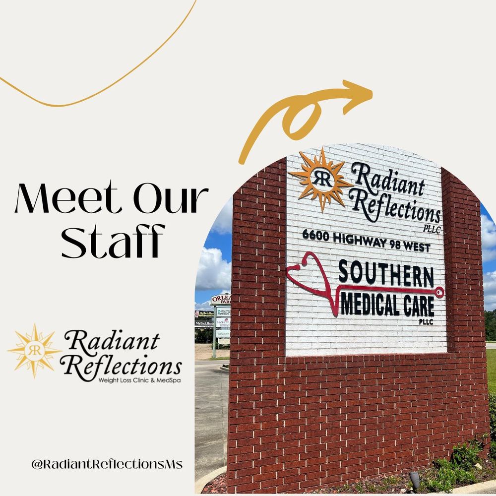 RADIANT REFLECTIONS WEIGHT LOSS CLINIC AND MEDSPA 57 Photos 6600 US Hwy 98 W, Hattiesburg