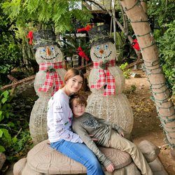 Reid Park Zoo - Our grandchildren