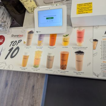 Sharetea - Menu (Apr 2025) - Coffee & Tea Near Me - Lynnwood, Washington