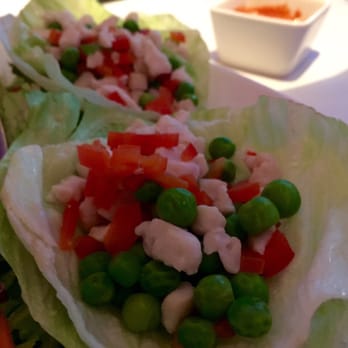 Shogun Legends - Chicken soon: diced white chicken wrapped in lettuce. - Sushi Bars Near Me - Wall, New Jersey