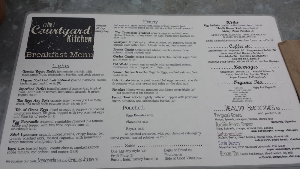 The Courtyard Kitchen 393 Photos 348 Reviews American New