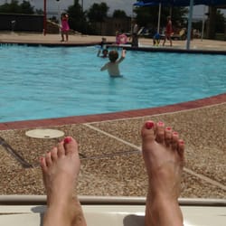 Sendera Ranch Pool - Trying to get rid of the weird tan lines