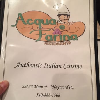 Acqua e Farina - Italian Near Me - Hayward, California