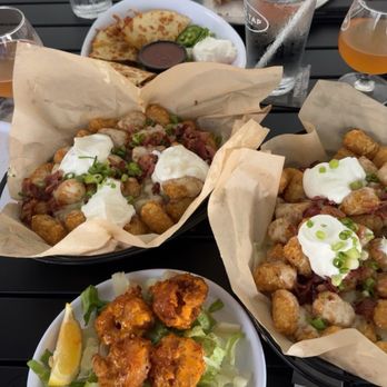 The Brass Tap - Tater tots were so crispy. Can't remember the name of the shrimp BUT it was delicious! - Sports Bars Near Me - Marina, California The Brass Tap - Tater tots were so crispy. Can't remember the name of the shrimp BUT it was delicious! - Sports Bars Near Me - Marina, California