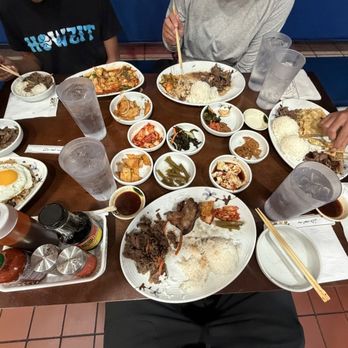Newtown Dining Korean Restaurant - Family meal spread - Korean Near Me - AIEA, Hawaii Newtown Dining Korean Restaurant - Family meal spread - Korean Near Me - AIEA, Hawaii