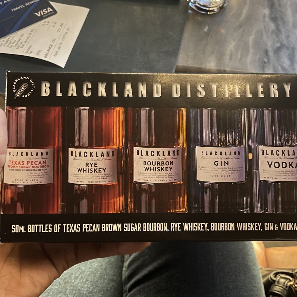 Blackland Distillery - Mini bottle pack - Cocktail Bars Near Me - Fort Worth, Texas