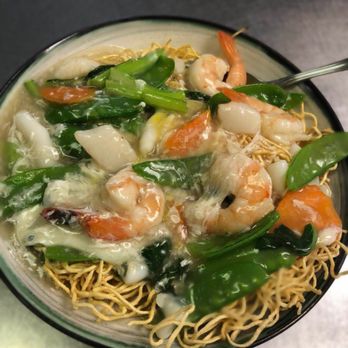Malay Thai Kitchen - Seafood Crispy Egg Noodle - Malaysian Near Me - Levittown, Pennsylvania Malay Thai Kitchen - Seafood Crispy Egg Noodle - Malaysian Near Me - Levittown, Pennsylvania