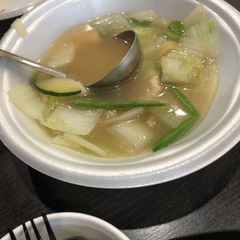 China One - The wonton soup literally tasted like water. I couldn't have it until it cooled down and when i did i tasted no flavor. - Chinese Near Me - Rancho Cucamonga, California China One - The wonton soup literally tasted like water. I couldn't have it until it cooled down and when i did i tasted no flavor. - Chinese Near Me - Rancho Cucamonga, California