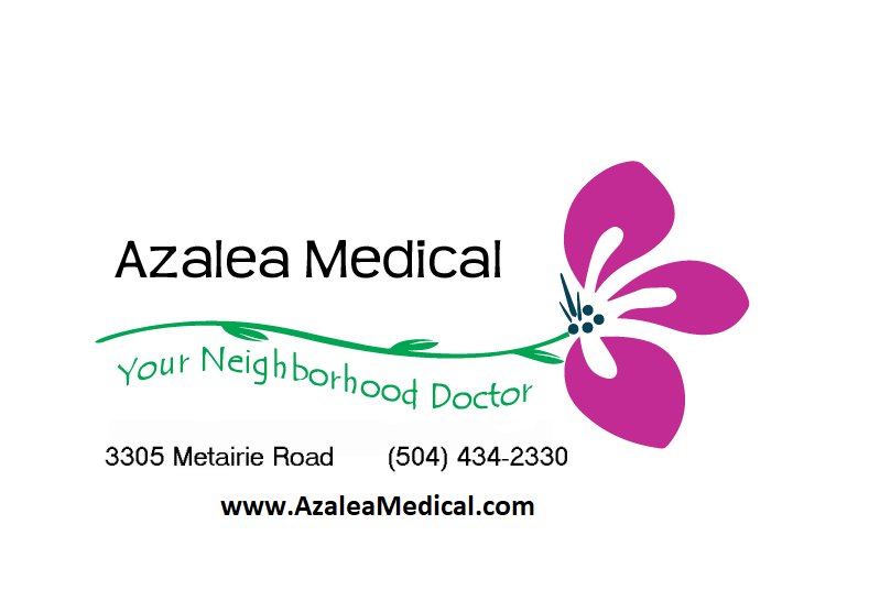 AZALEA MEDICAL CLINIC Updated October 2024 3305 Metairie Rd