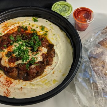 Oren's Hummus - Eggplant Hummus Bowl - Mediterranean Near Me - San Francisco, California Oren's Hummus - Eggplant Hummus Bowl - Mediterranean Near Me - San Francisco, California