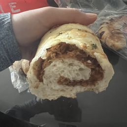Pork sung cheese bun Pork sung cheese bun