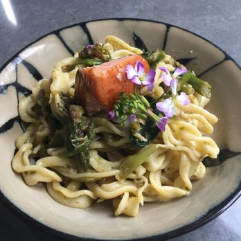 Gabriel Begin - Grilled Salmon Pasta with Spring Vegetables - Astrologers Near Me Gabriel Begin - Grilled Salmon Pasta with Spring Vegetables - Astrologers Near Me