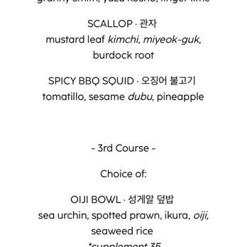 Oiji Mi - Menu - Korean Near Me - New York, New York