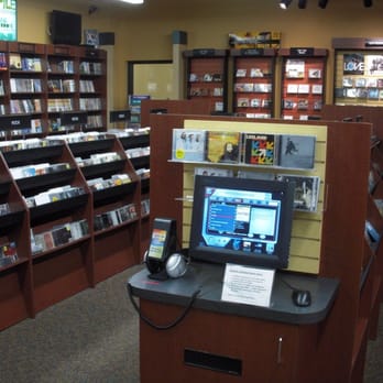 Rockpile Bookstore - music section - Bookstores Near Me - San Diego, California