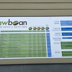 Rawbean Coffee Drive-Thru - First time!