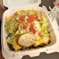 Hickam Bowling Center - Chili nachos