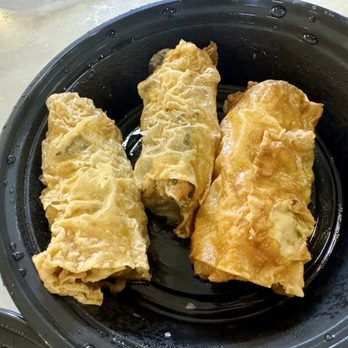 Dumpling Cafe - Steamed Beancurd Skin Roll(3pcs) - Bubble Tea Near Me - Paramus, New Jersey