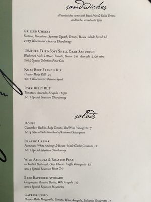 Menu photo 6 Meritage At Callaway Temecula, CA