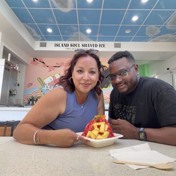 Island Soul Shaved Ice - Sweet & Sour combo - Shaved Ice Near Me - Honolulu, Hawaii