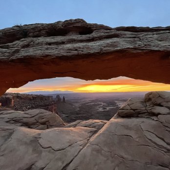 Mesa Arch - getting there - Hiking Near Me - Moab, Utah