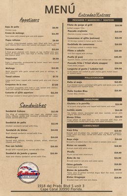 Menu photo 5 Collado’s Cuban Cuisine Cape Coral, FL Menu photo 5 Collado’s Cuban Cuisine Cape Coral, FL