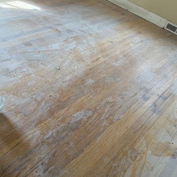 Jimmy handyman - Concrete dust and debris left by Jimmy - Handyman Near Me