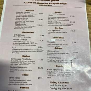 Fort Amargosa - Menu.. - Tacos Near Me - Amargosa Valley, Nevada Fort Amargosa - Menu.. - Tacos Near Me - Amargosa Valley, Nevada