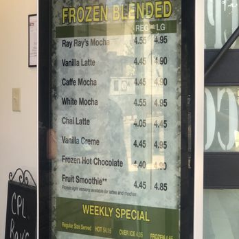 CPL Ray's Coffee - Menu - Coffee & Tea Near Me - Midland, Texas