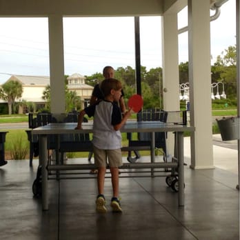 Donut Hole - There's even a ping pong table outside to play while waiting to be seated or while your meal is being prepared. - Donuts Near Me - Inlet Beach, Florida