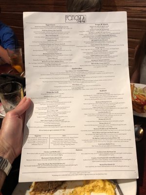 Menu photo 6 Patio 44 - Biloxi Biloxi, MS