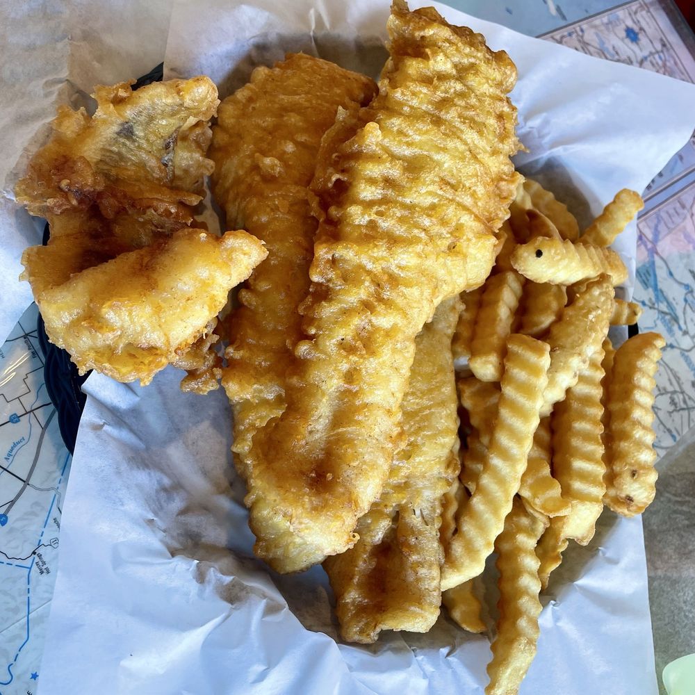 Anchors Fish & Chips - 3 pieces of fish = $18.50 - Seafood Near Me - Roseville, California